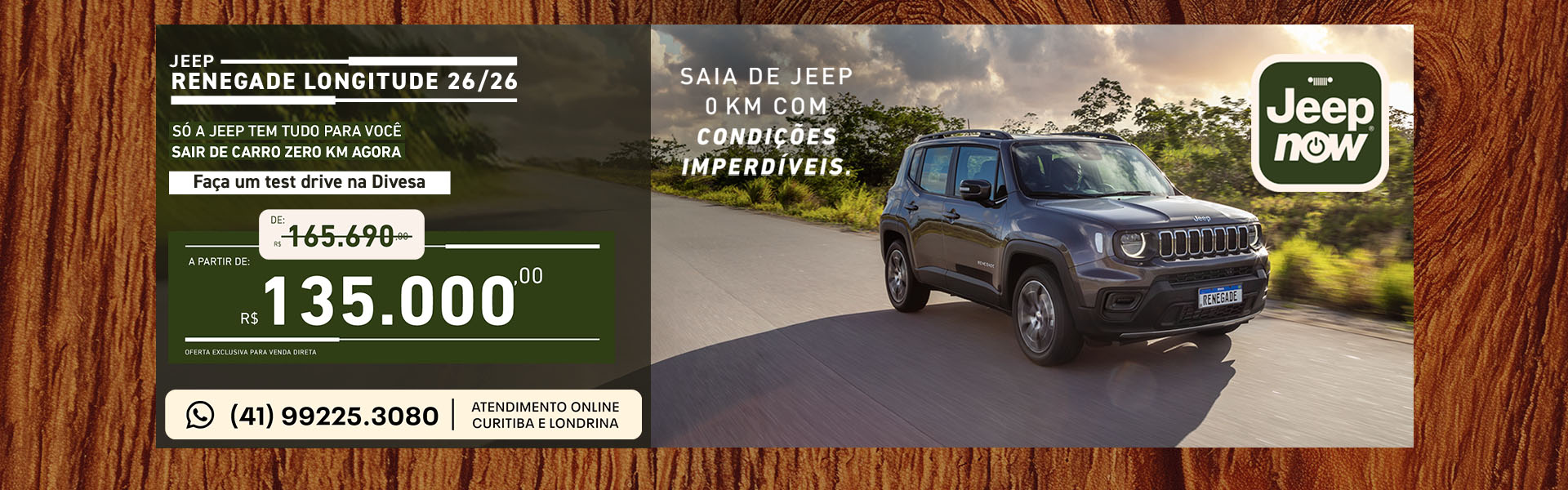 Jeep é na Divesa