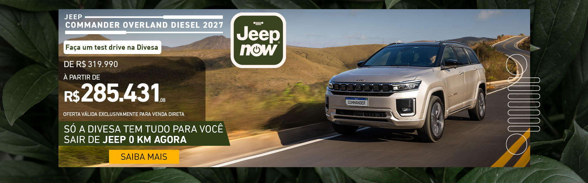 Jeep é na Divesa