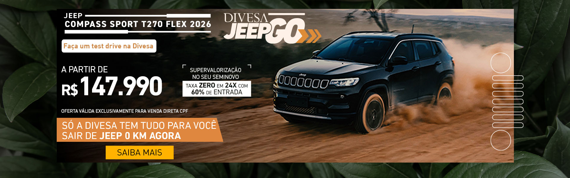 Jeep é na Divesa