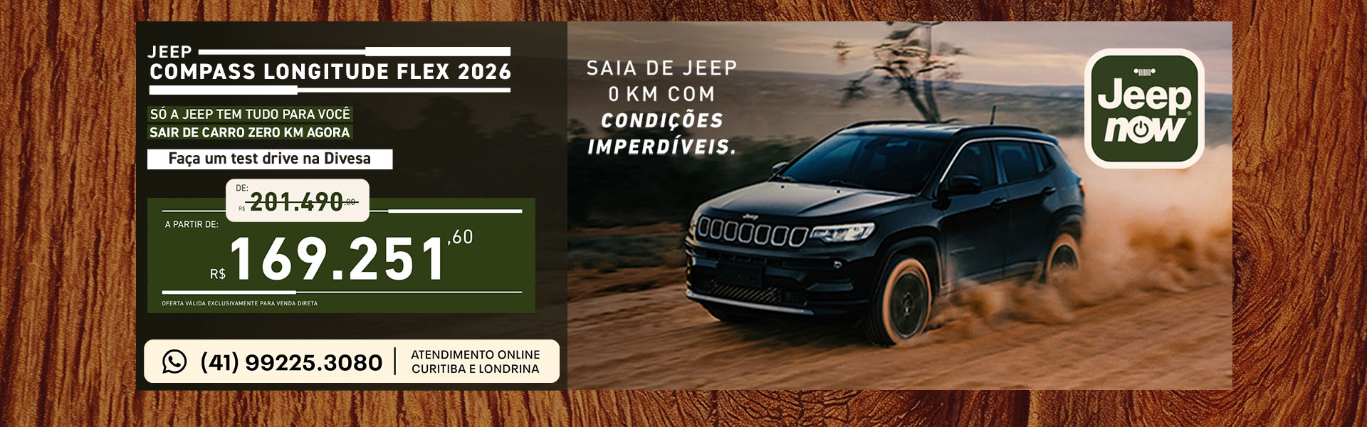 Jeep é na Divesa