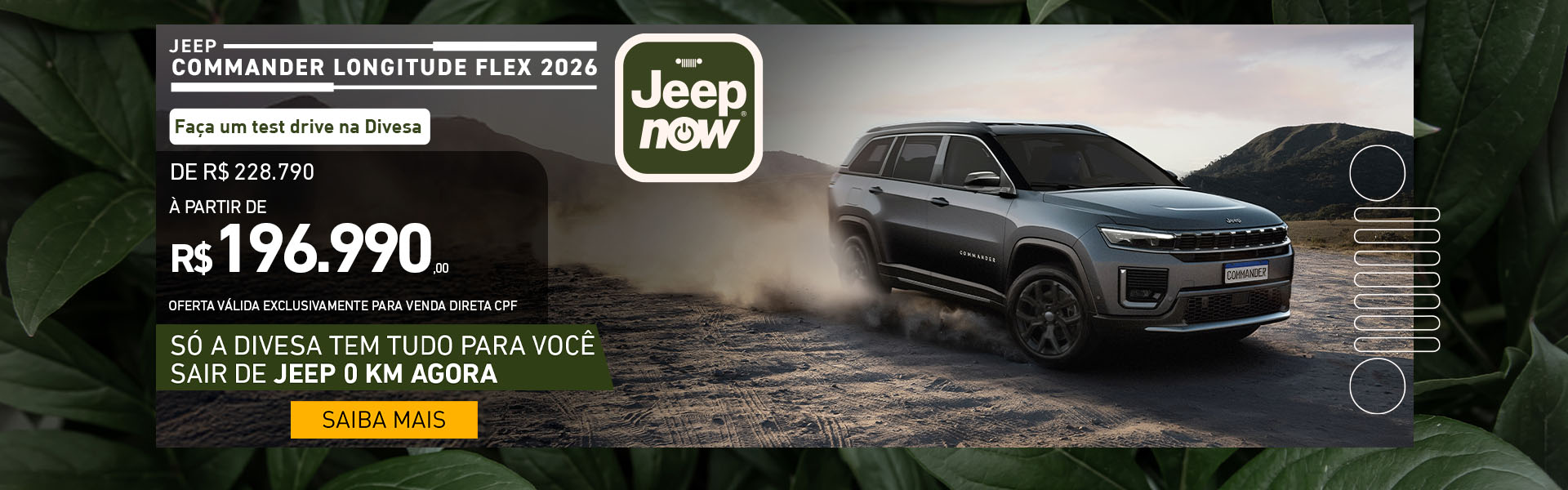Jeep é na Divesa