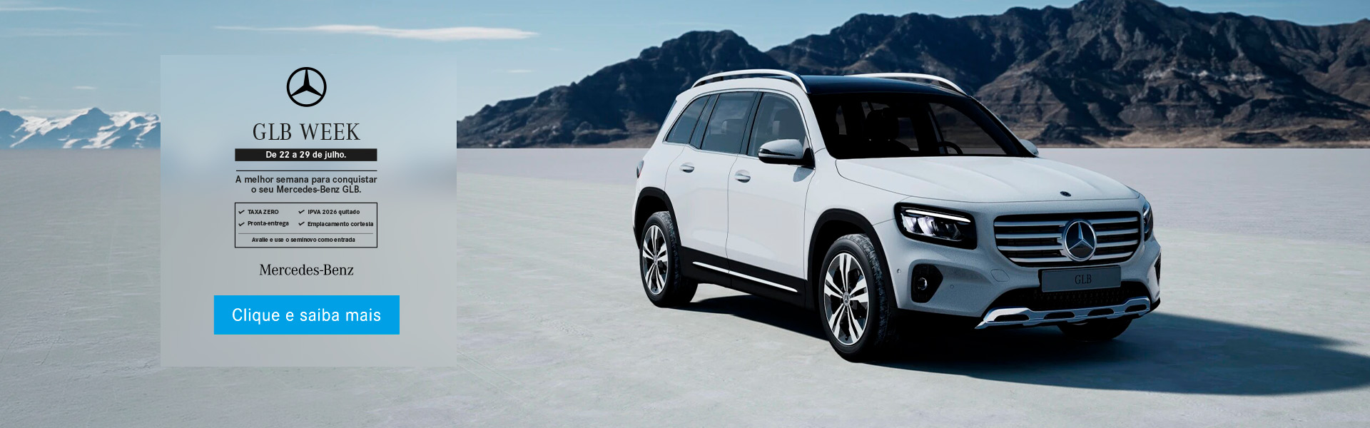 Mercedes-Benz GLB é na Divesa