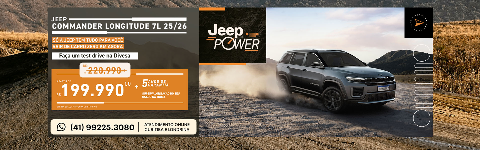 Jeep é na Divesa