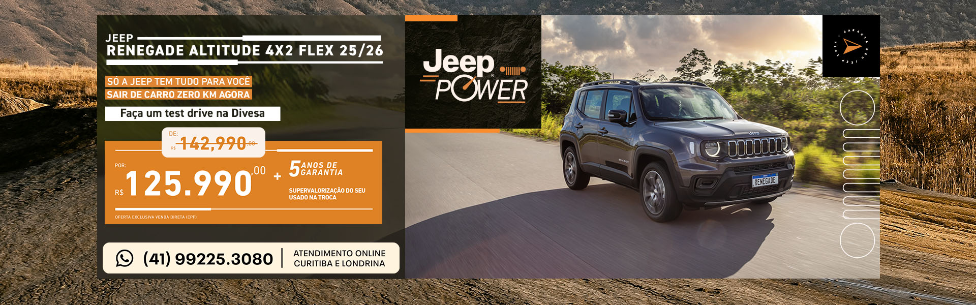 Jeep é na Divesa