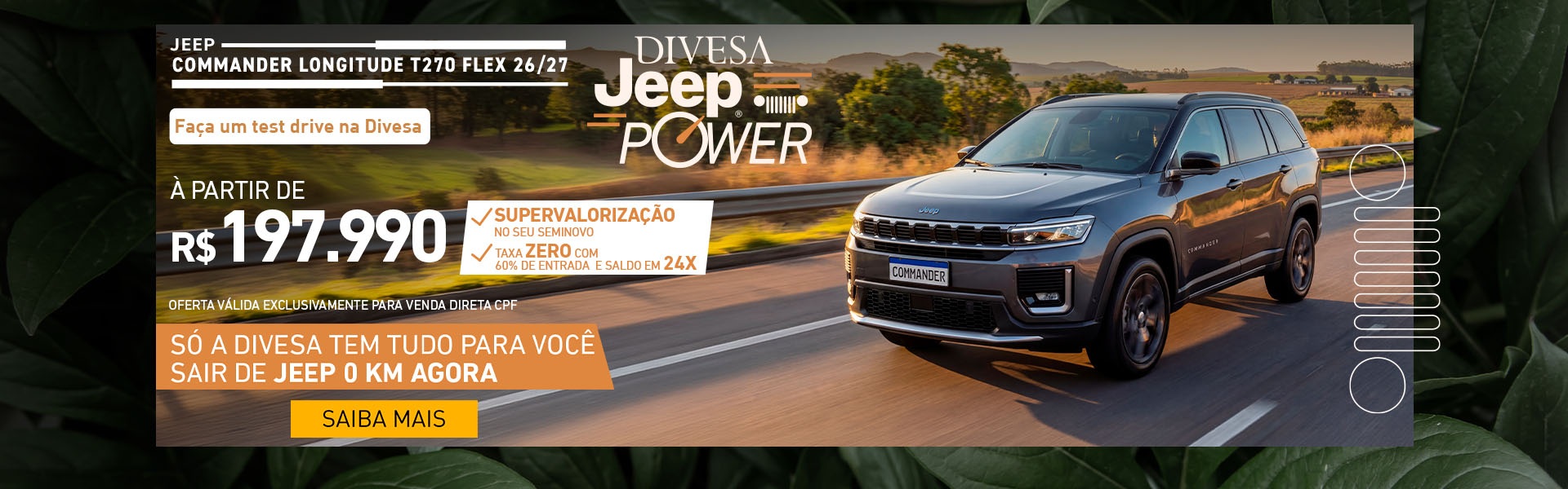 Jeep é na Divesa