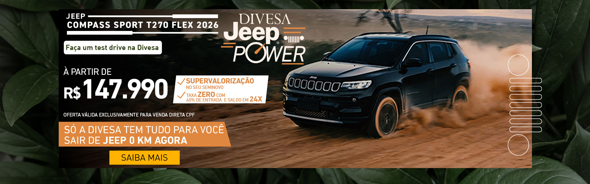 Jeep é na Divesa
