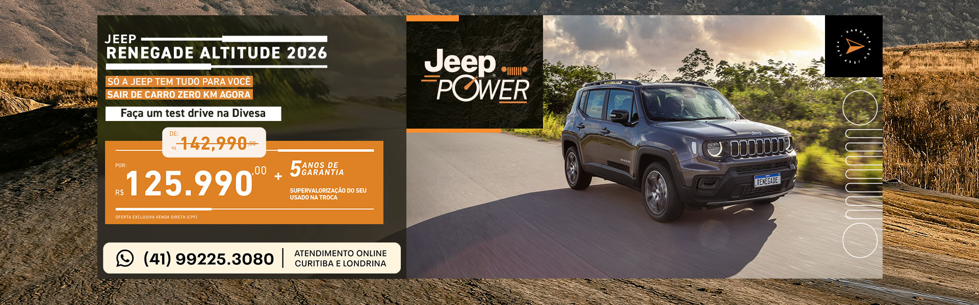 Jeep é na Divesa