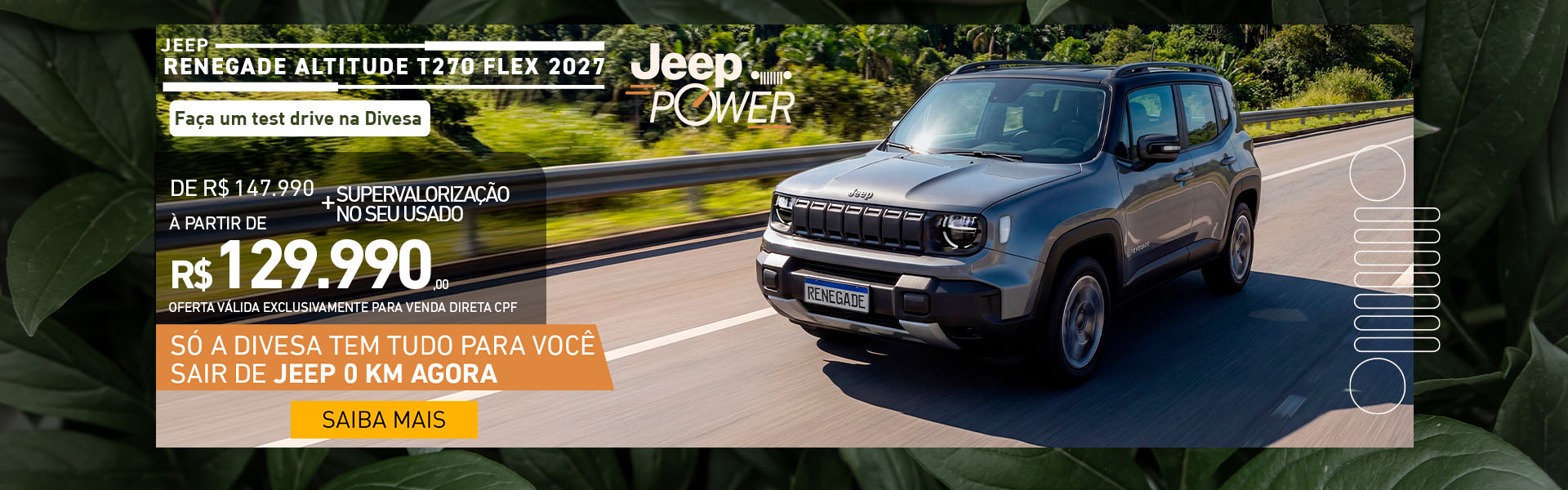 Jeep é na Divesa